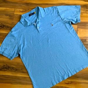 Ralph Lauren Blue Polo Shirt Classic Style size XL tall